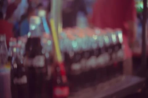 .Background blur bottle. Stock Photos