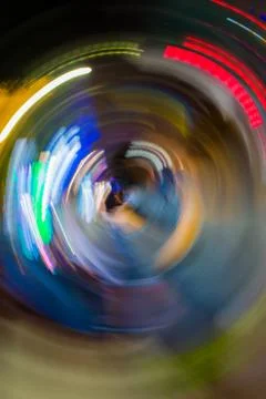 Background blur at night. Stock Photos