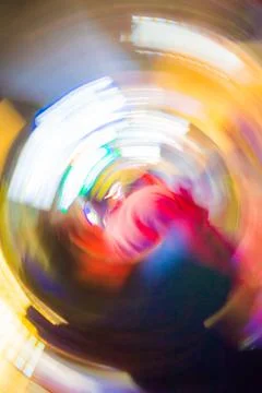 Background blur at night. Stock Photos