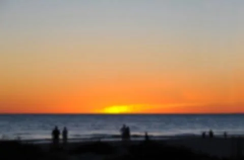 Background Blur of Sunset Foto stock