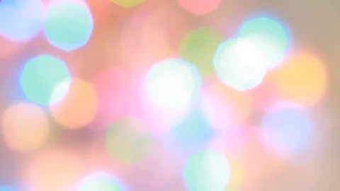Background of Blurred Defocused Christmas Lights. Stock Footage 82518107