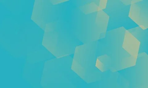 Background with blurred hexagon. 스톡 일러스트