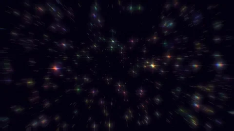 A background with a bokeh effect from the edge to the center Stock Footage 299089289