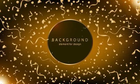 Background with bokeh effect. Elegant christmas blue background with sparkles Stock Illustration