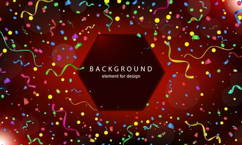 Background with bokeh effect. Elegant christmas blue background with sparkles Stock Illustration