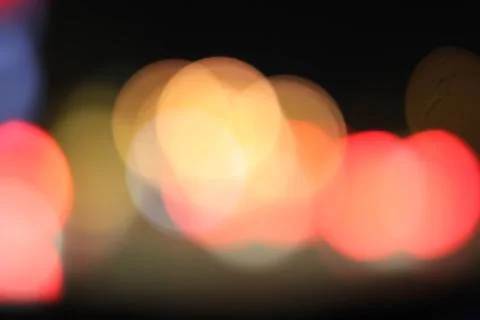 Background bokeh night Stock Photos