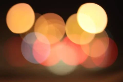 Background bokeh night Stock Photos