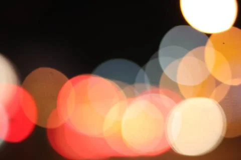 Background bokeh night Stock Photos
