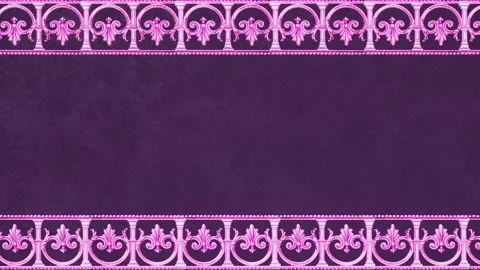 Background with border, purple pink wedding lace violet template, greeting card Stock Footage 171140024