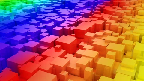 Background of Boxes Stock Footage 102708982