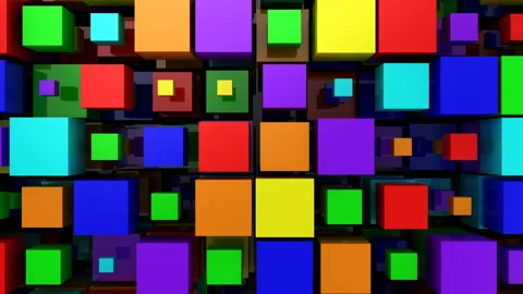 Background of Boxes Stock Footage 106938790