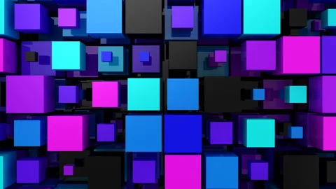 Background of Boxes Stock Footage 107007694