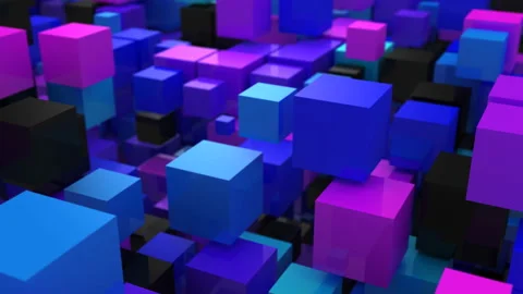 Background of Boxes Stock Footage 116808281