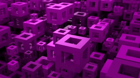 Background of Boxes Stock Footage 119254932