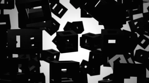 Background of Boxes Stock Footage 119410825