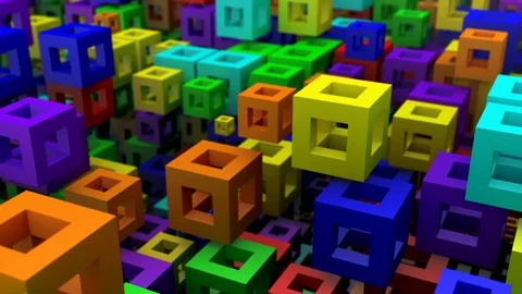 Background of Boxes Stock Footage 119723420