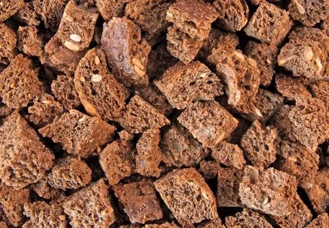 Background from bread crackers 库存照片