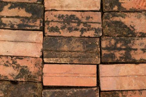 Background of brick floor texture. 스톡 사진