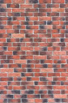Background of a brick wall from a decorative broken brick Stock-Fotos