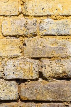 Background of brick wall pattern texture. Great for graffiti inscriptions Stock Photos