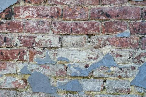 Background of brick wall pattern texture. Great for graffiti inscriptions Stock Photos