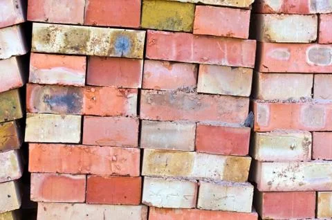 Background of brick wall Stock Photos