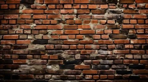 Background of brick wall texture. Brick wall background for interior or ext.. Illustrazione stock
