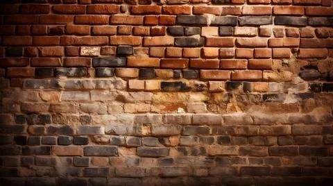 Background of brick wall texture. Brick wall background for interior or ext.. Illustrazione stock