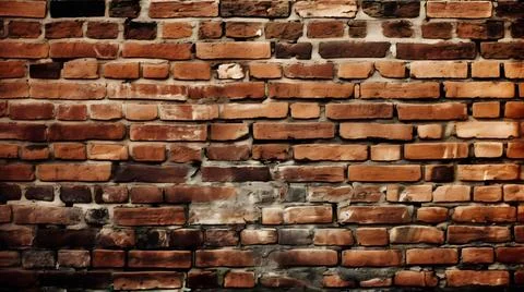 Background of brick wall texture. Brick wall background for interior or ext.. Illustrazione stock