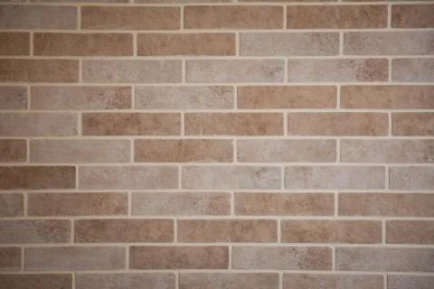 Background of brick wall texture .An old brown brick wall background. Detaile Stock Photos