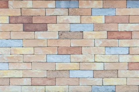 Background of brick wall texture pattern for design Foto stock