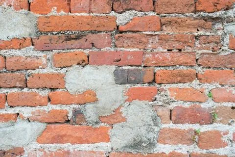 Background of brick wall texture pattern for design Foto stock