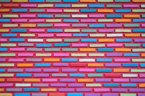 Background of brick wall texture pattern for design 스톡 사진