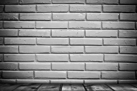 Background of brick wall texture Stock Photos