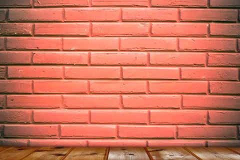 Background of brick wall texture Stock Photos