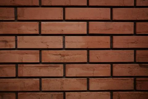 Background of brick wall texture Stock Photos