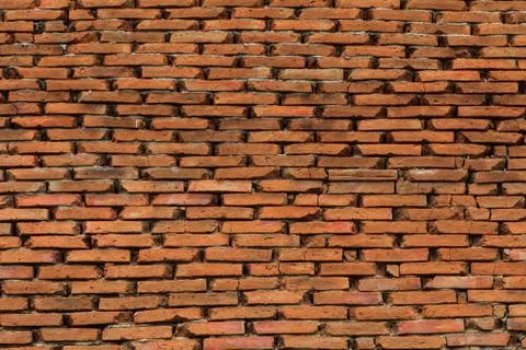 Background of brick wall texture. Stock Photos