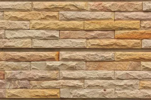 Background of brick wall texture Stock Photos