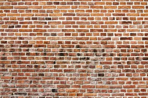 Background of brick wall texture Fotos Stock