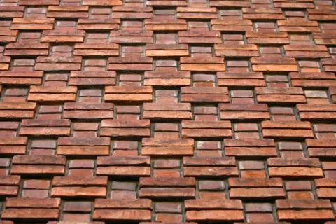 Background of brick wall texture Stock Photos