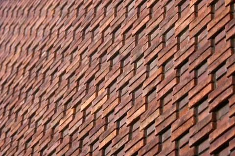 Background of brick wall texture Stock Photos