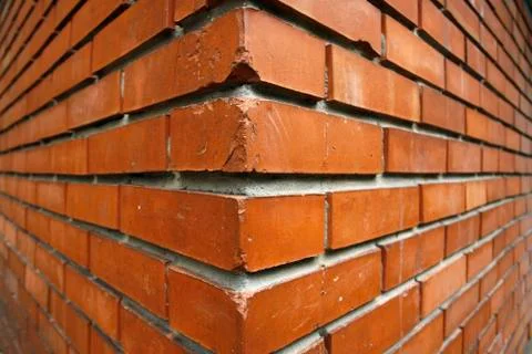 Background of brick wall texture Stock-Fotos