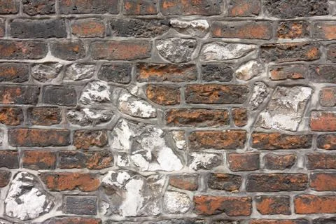 Background of brick wall texture 스톡 사진