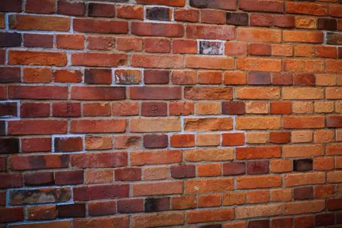 Background of brick wall texture Stock Photos