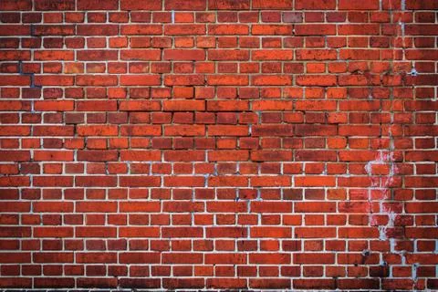 Background of brick wall texture Stock Photos