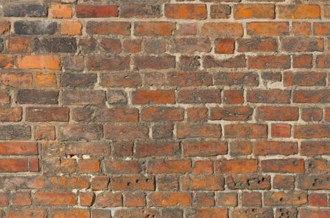 Background of brick wall texture Stock Photos