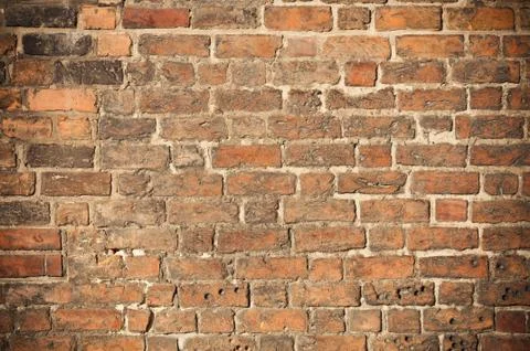 Background of brick wall texture Stock Photos