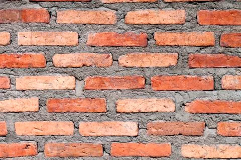 Background of brick wall texture Stock Photos
