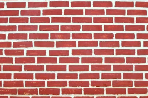 Background of brick wall texture Stock Photos