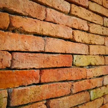 Background of brick wall texture Stock Photos